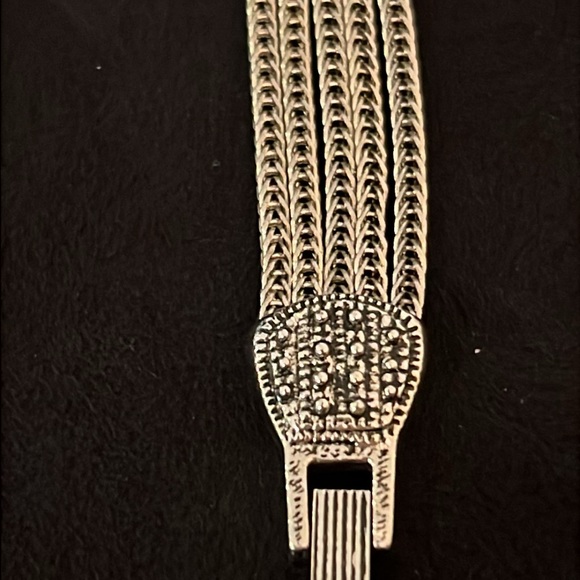Vintage Marcasite Pieve Nicol Ladies Watch Works